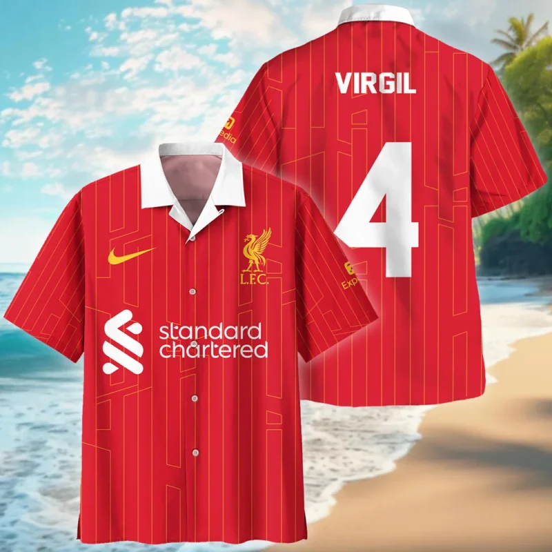 Footballer Hawaiian Shirt Premier League 2025 For Fan Footballer HVN1010VVD05162025