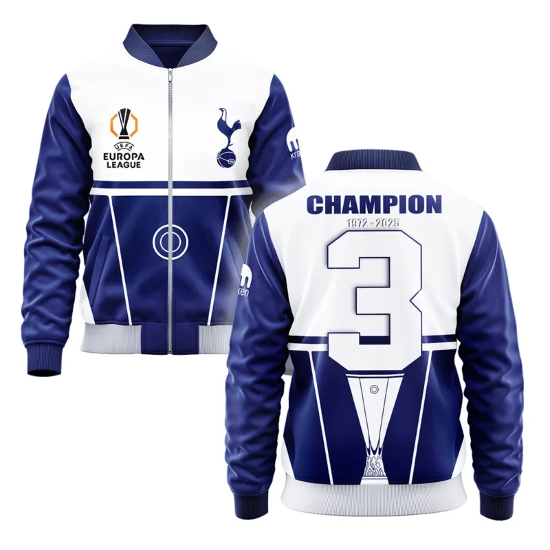 Football Bomber Jacket UEFA Europa 2025 For Fan Football HVN1014C2WINNER052325BOB