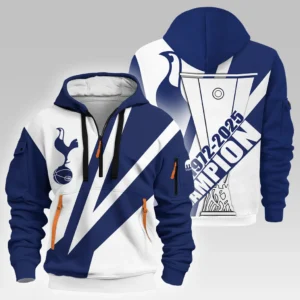 Football Hoodie Half Zipper UEFA League 2025 For Fan Football HVN1016UEFACHMP052425