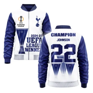 Football Football Bomber Jacket  UEFA League Cup 2025 For Fan Football HVN1017BJ052425