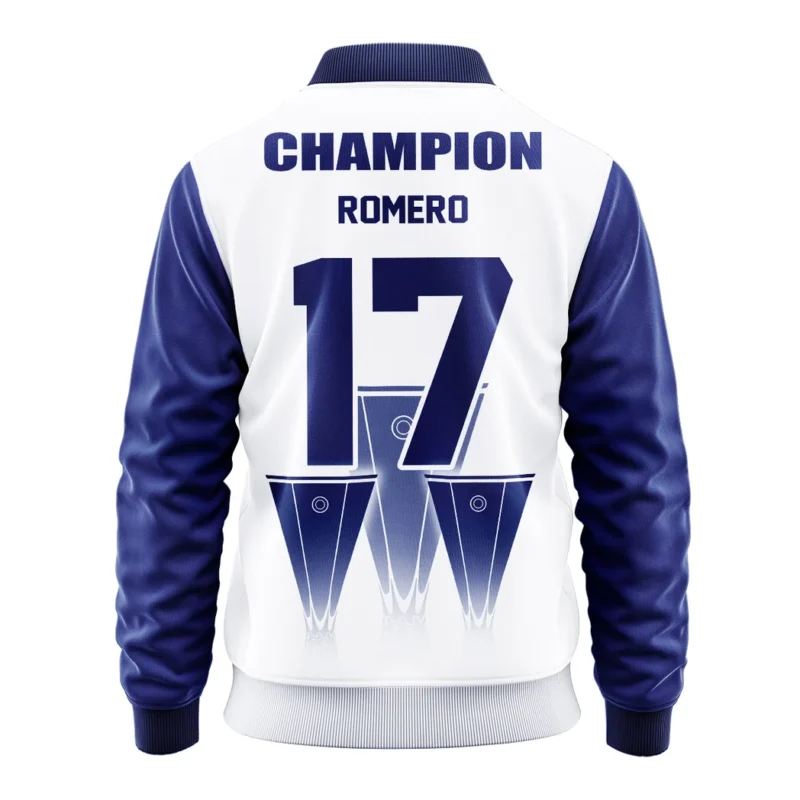 Football Football Bomber Jacket  UEFA League Cup 2025 For Fan Football HVN1017CR052425 - Image 3