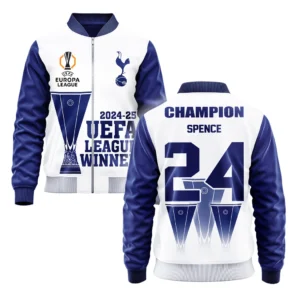 Football Football Bomber Jacket  UEFA League Cup 2025 For Fan Football HVN1017DS052425
