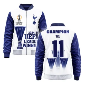 Football Football Bomber Jacket  UEFA League Cup 2025 For Fan Football HVN1017MT052425