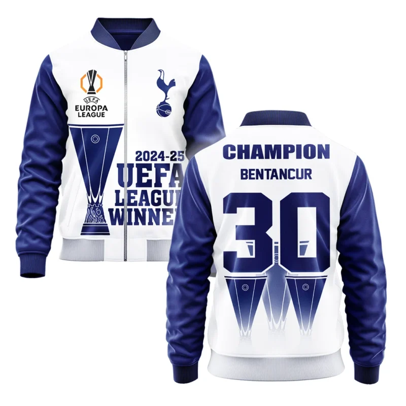 Football Football Bomber Jacket  UEFA League Cup 2025 For Fan Football HVN1017RB052425