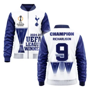 Football Football Bomber Jacket  UEFA League Cup 2025 For Fan Football HVN1017RI052425