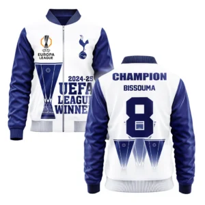 Footballer Football Bomber Jacket  UEFA League Cup 2025 For Fan Footballer HVN1017YB052425