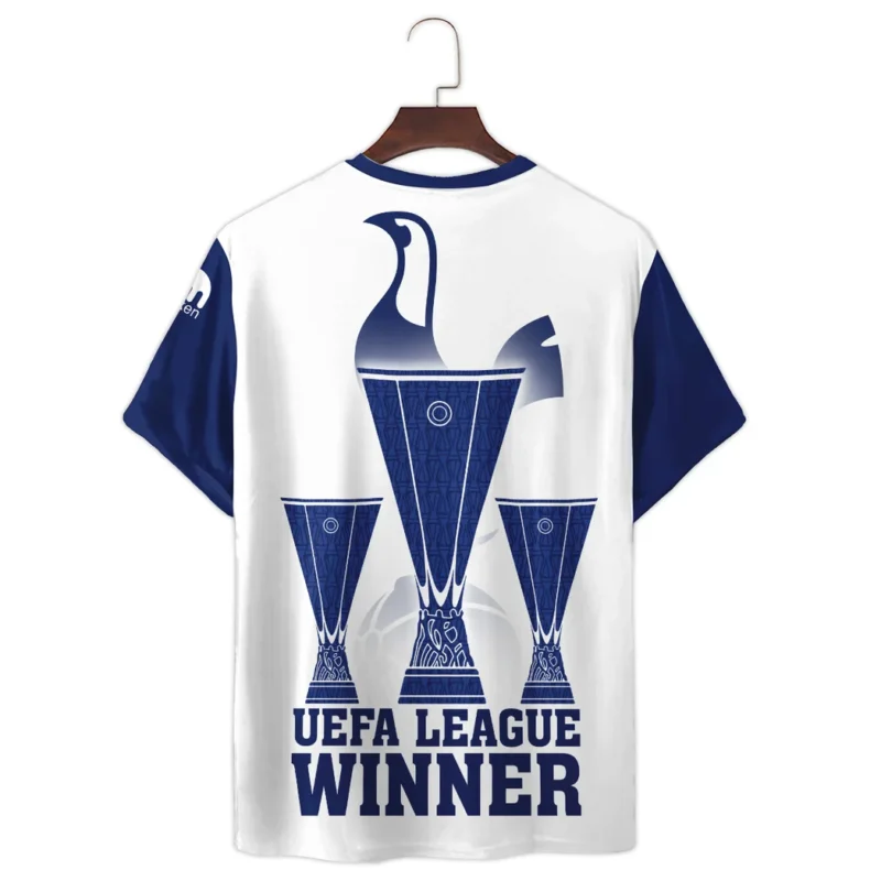 Football Team T-Shirt UEFA League 2025 For Sport Fans HVN1018C2WIN052625 - Image 3