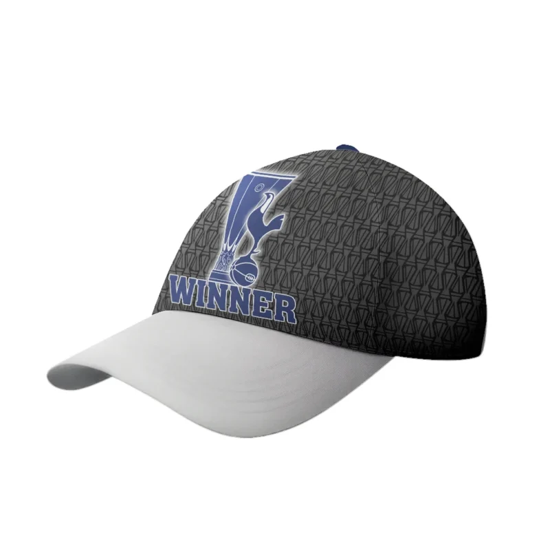 Football Team Classic Cap UEFA League 2025 For Sport Fans Black HVN1020BLACK052625CAP - Image 2