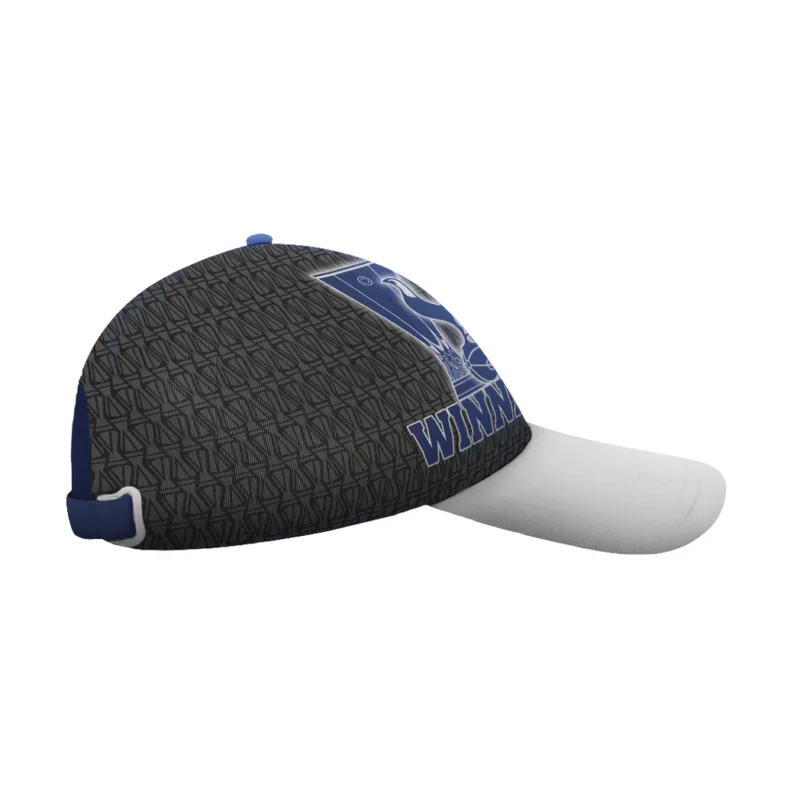 Football Team Classic Cap UEFA League 2025 For Sport Fans Black HVN1020BLACK052625CAP - Image 5