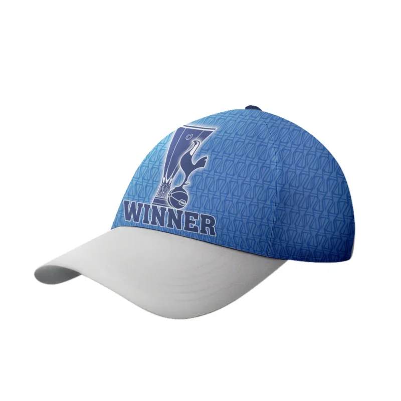 Football Team Classic Cap UEFA League 2025 For Sport Fans Cyan HVN1020CYAN052625CAP - Image 2