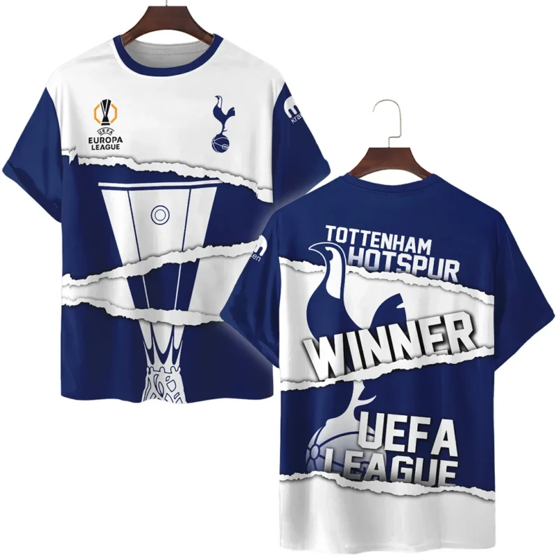Football Club T-Shirt UEFA League 2025 For Sport Fans HVN1022C2TTH052625