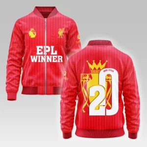 Football Bomber Jacket Premier League 2025 For Fan Football HVN1023EPLCHAMP052725BOB