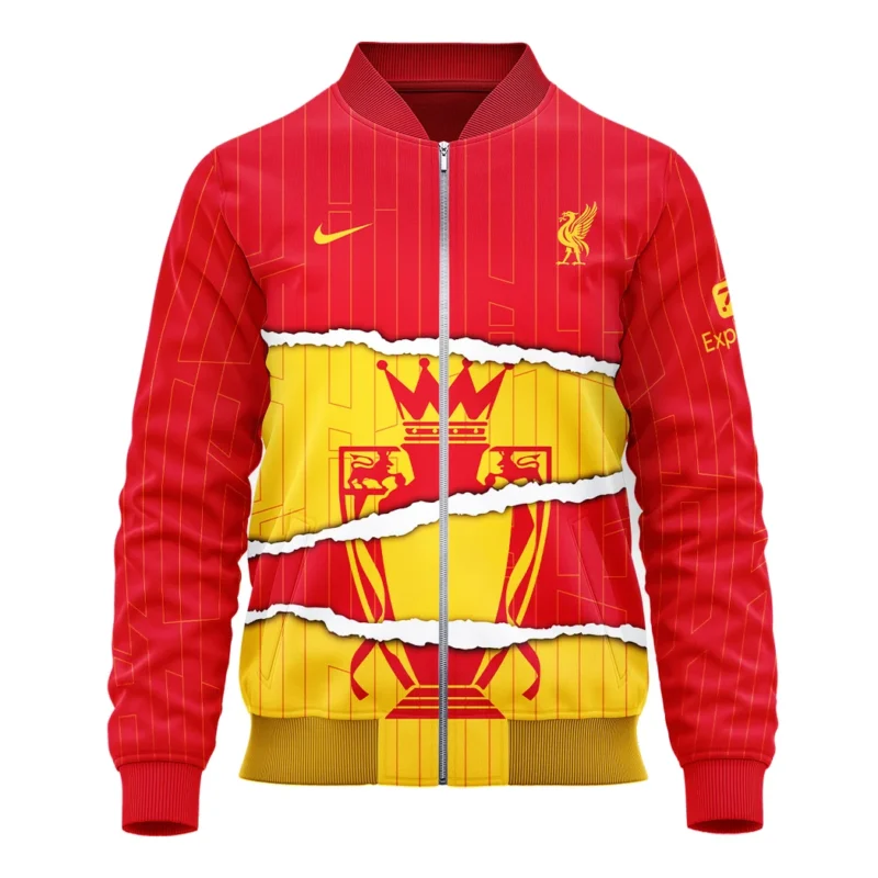 Football Bomber Jacket Premier League 2025 For Fan Football HVN1025LVEPLCMP052725BOB - Image 2