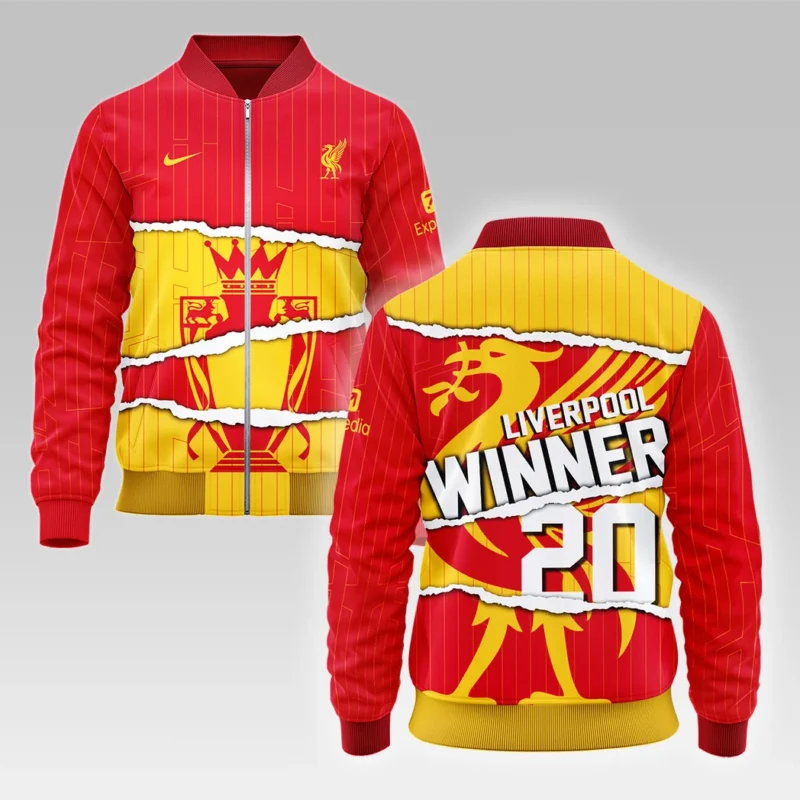 Football Bomber Jacket Premier League 2025 For Fan Football HVN1025LVEPLCMP052725BOB