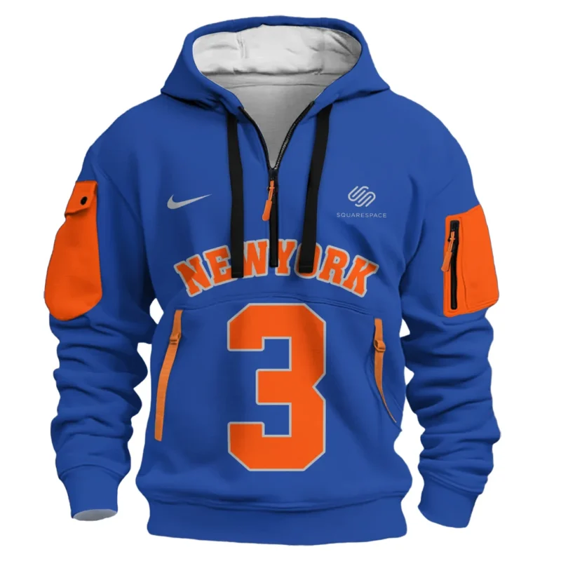 Josh Hart Basketball Hoodie Half Zipper NBA 2025 For Fan Josh Hart HVN1026NKJH052825HODZ - Image 2