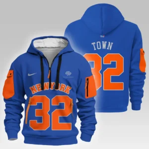 Karl-Anthony Towns Basketball Hoodie Half Zipper NBA 2025 For Fan Karl-Anthony Towns HVN1026NKKAT052825HODZ
