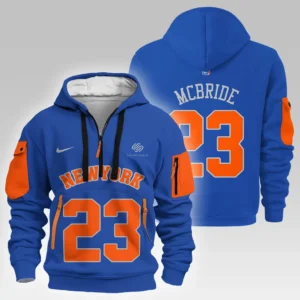 Mitchell Robinson Basketball Hoodie Half Zipper NBA 2025 For Fan Mitchell Robinson HVN1026NKMR052825HODZ