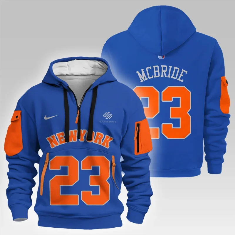 Mitchell Robinson Basketball Hoodie Half Zipper NBA 2025 For Fan Mitchell Robinson HVN1026NKMR052825HODZ