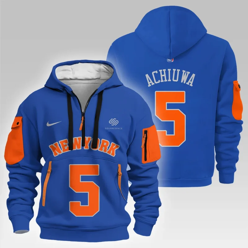 Precious Achiuwa Basketball Hoodie Half Zipper NBA 2025 For Fan Precious Achiuwa HVN1026NKPA052825HODZ