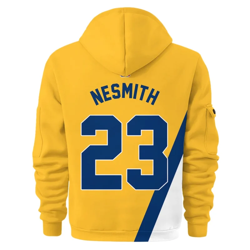 Aaron Nesmith Basketball Hoodie Half Zipper NBA 2025 For Fan Aaron Nesmith HVN1026PCAN052825HODZ - Image 3