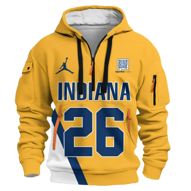 Ben Sheppard Basketball Hoodie Half Zipper NBA 2025 For Fan Ben Sheppard HVN1026PCBS052825HODZ - Image 2