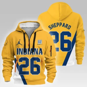 Ben Sheppard Basketball Hoodie Half Zipper NBA 2025 For Fan Ben Sheppard HVN1026PCBS052825HODZ