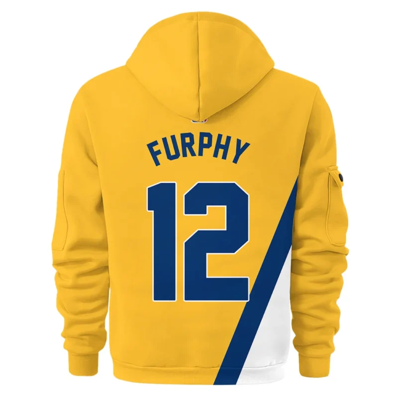 Johnny Furphy Basketball Hoodie Half Zipper NBA 2025 For Fan Johnny Furphy HVN1026PCJF052825HODZ - Image 3