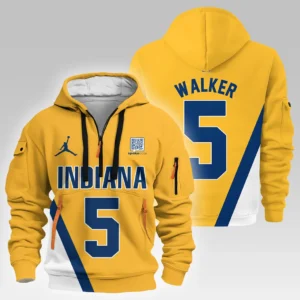 Jarace Walker Basketball Hoodie Half Zipper NBA 2025 For Fan Jarace Walker HVN1026PCJW052825HODZ