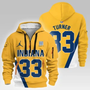 Myles Turner Basketball Hoodie Half Zipper NBA 2025 For Fan Myles Turner HVN1026PCMT052825HODZ