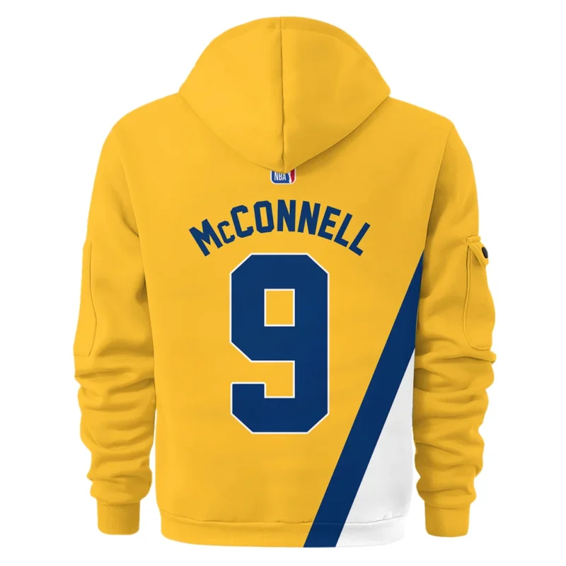 Timothy John McConnell Basketball Hoodie Half Zipper NBA 2025 For Fan Timothy John McConnell HVN1026PCTJM052825HODZ - Image 3