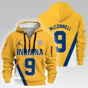 Timothy John McConnell Basketball Hoodie Half Zipper NBA 2025 For Fan Timothy John McConnell HVN1026PCTJM052825HODZ