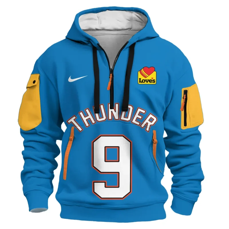 Alex Caruso Basketball Hoodie Half Zipper NBA 2025 For Fan Alex Caruso HVN1026THDAC052825HODZ - Image 2