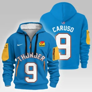 Alex Caruso Basketball Hoodie Half Zipper NBA 2025 For Fan Alex Caruso HVN1026THDAC052825HODZ
