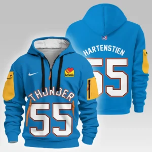 Isaiah Hartenstein Basketball Hoodie Half Zipper NBA 2025 For Fan Isaiah Hartenstein HVN1026THDIH052825HODZ