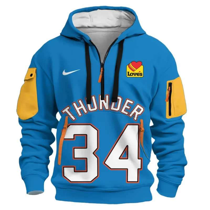 Kenrich Williams Basketball Hoodie Half Zipper NBA 2025 For Fan Kenrich Williams HVN1026THDKW052825HODZ - Image 2
