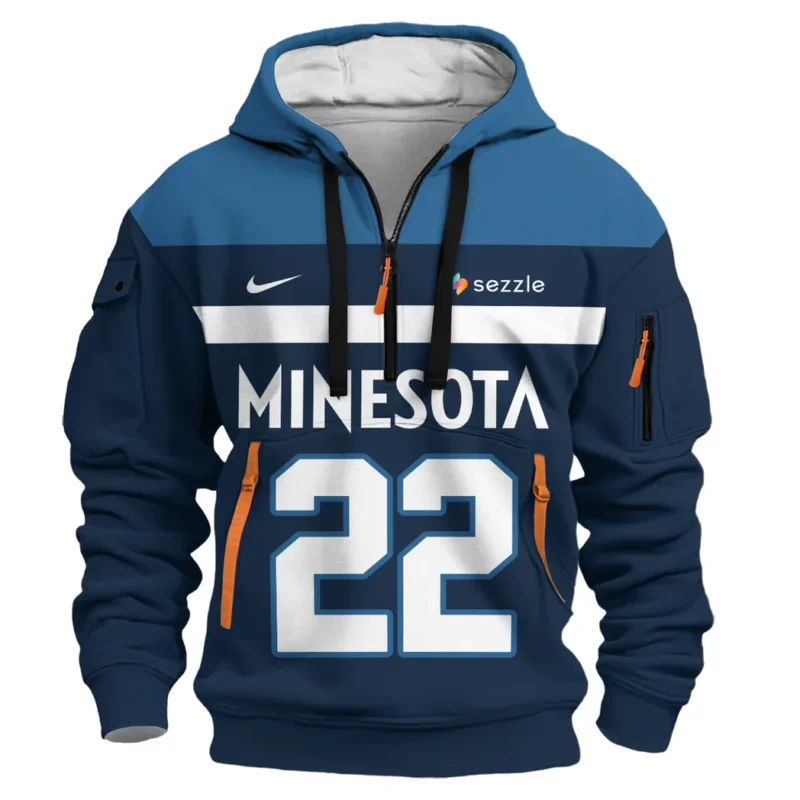 Jaylen Clark Basketball Hoodie Half Zipper NBA 2025 For Fan Jaylen Clark HVN1026TWJC052825HODZ - Image 2