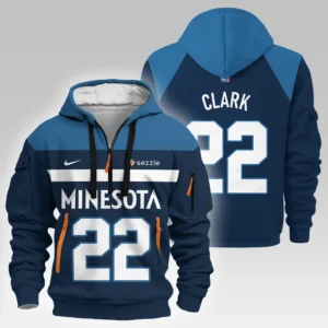 Jaylen Clark Basketball Hoodie Half Zipper NBA 2025 For Fan Jaylen Clark HVN1026TWJC052825HODZ