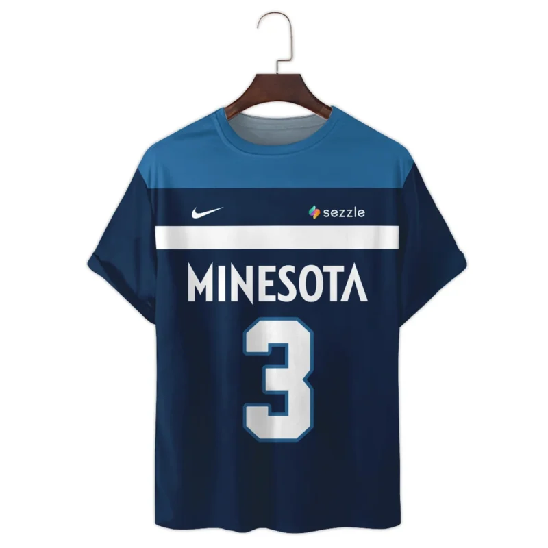 Basketball Star Basketball Team T-Shirt  NBA 2025 For Fan Basketball Star HVN1026TWJM052825TS3D - Image 2