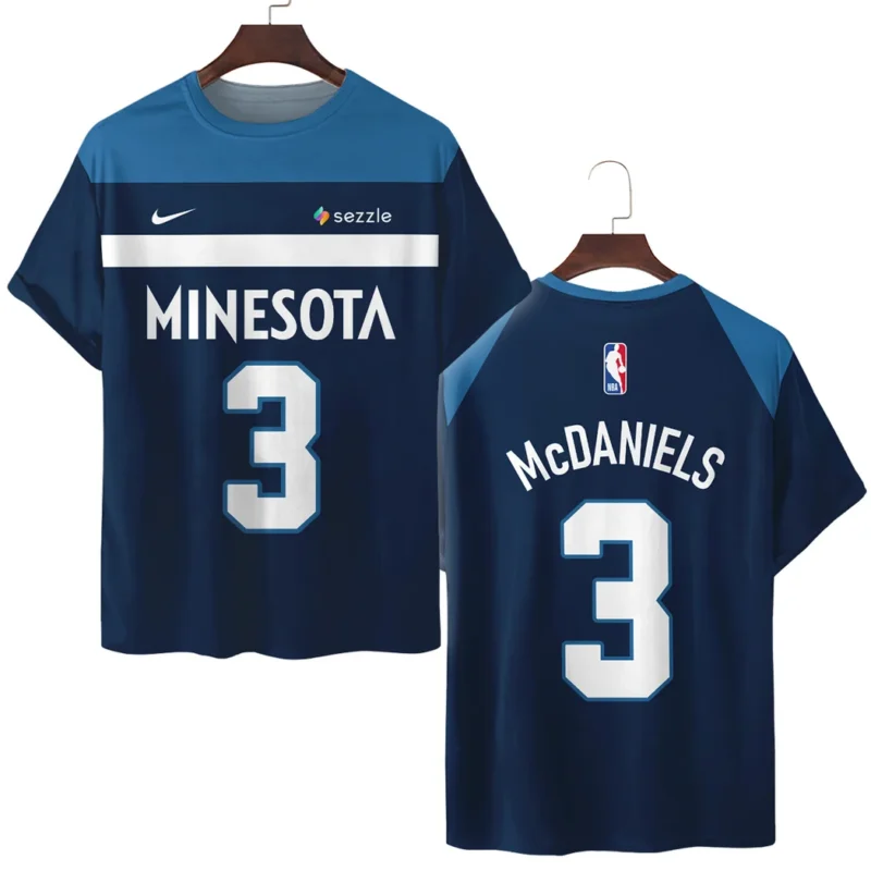 Basketball Star Basketball Team T-Shirt  NBA 2025 For Fan Basketball Star HVN1026TWJM052825TS3D
