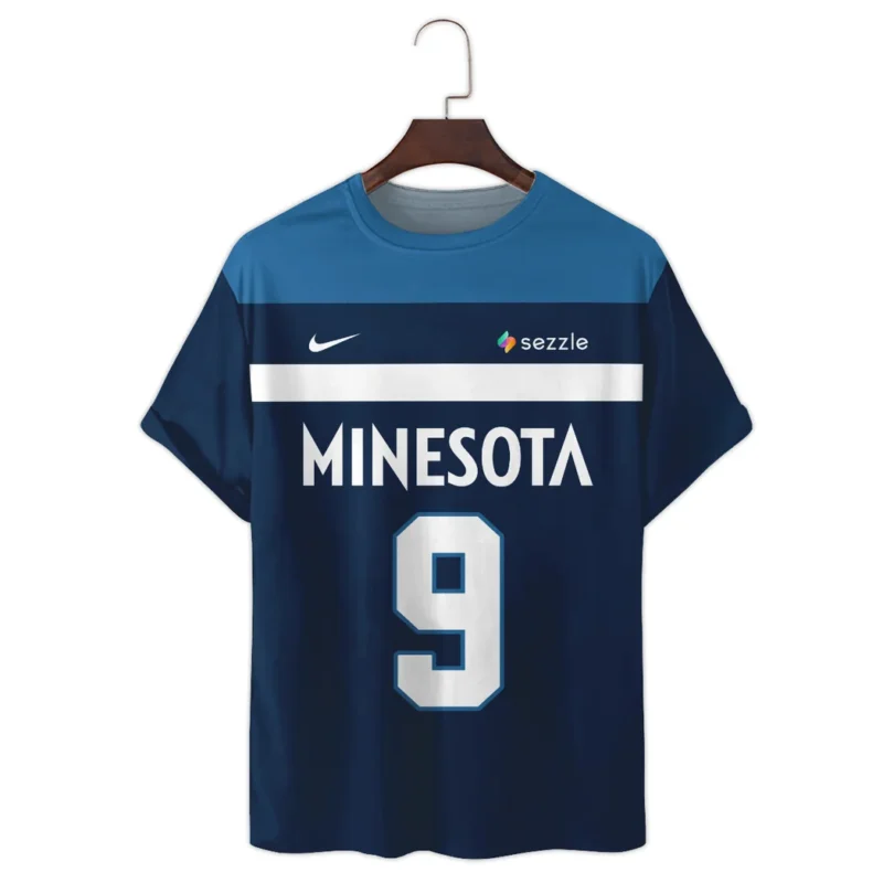 Basketball Star Basketball Team T-Shirt  NBA 2025 For Fan Basketball Star HVN1026TWNAW052825TS3D - Image 2