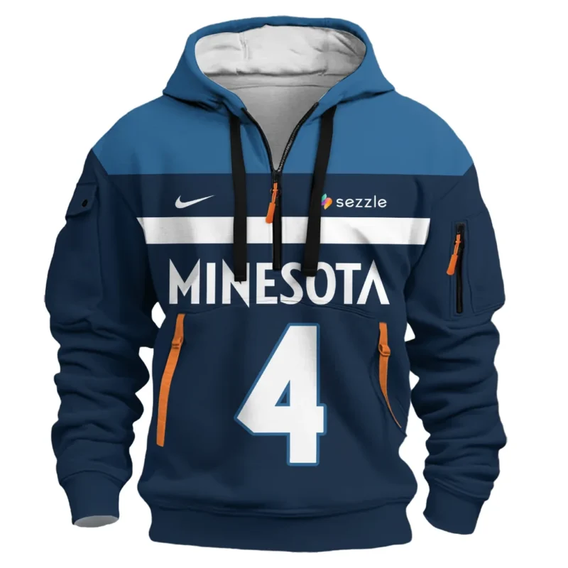 Rob Dillingham Basketball Hoodie Half Zipper NBA 2025 For Fan Rob Dillingham HVN1026TWRD052825HODZ - Image 2
