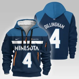 Rob Dillingham Basketball Hoodie Half Zipper NBA 2025 For Fan Rob Dillingham HVN1026TWRD052825HODZ