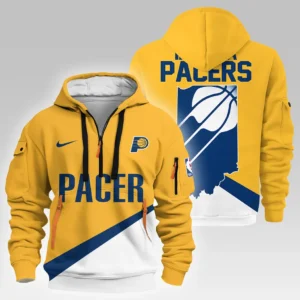 Basketball Hoodie Half Zipper NBA 2025 For Fan Basketball HVN1027PACER052825HODZ