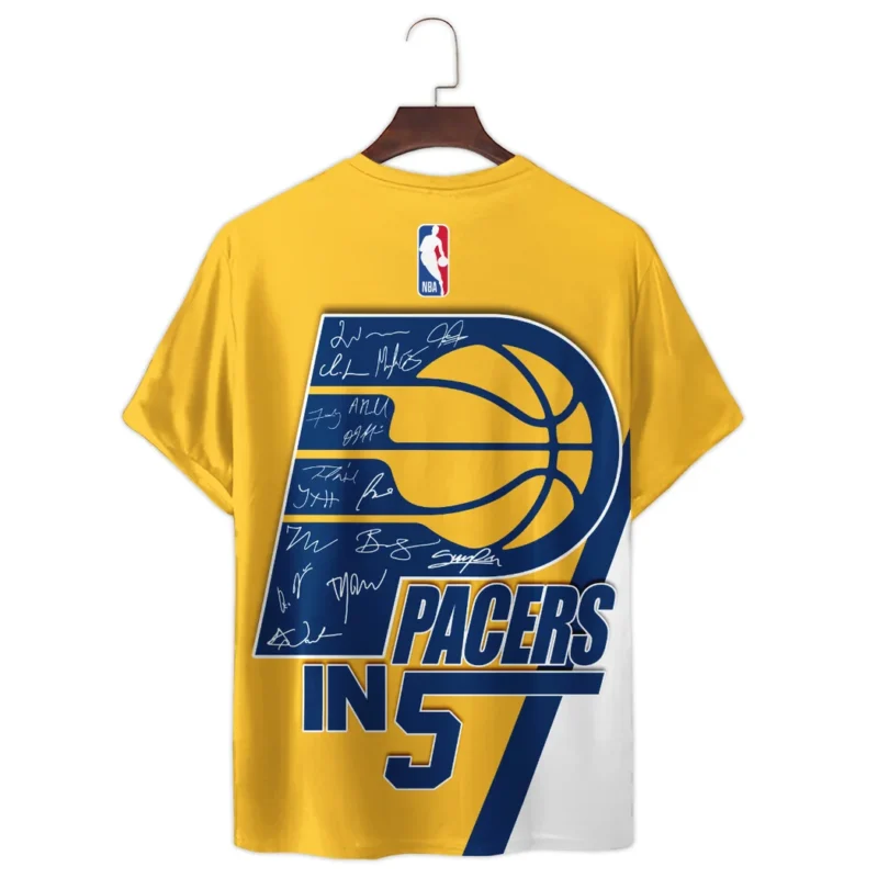 Basketball Team T-Shirt  NBA 2025 For Fan Basketball Team HVN1028SIGP052925TS3D - Image 3