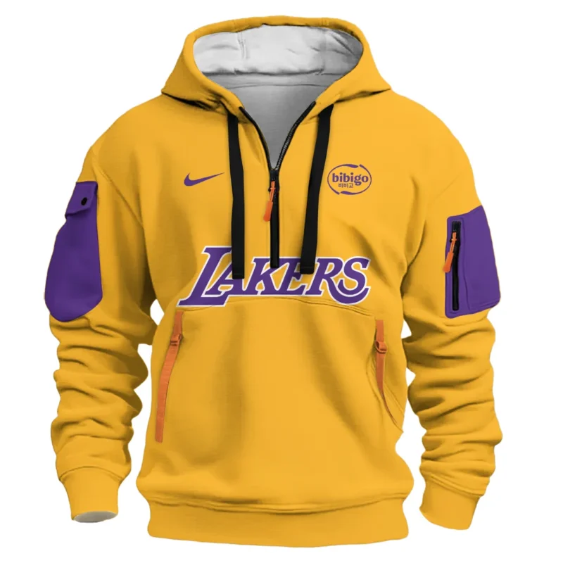 Basketball Hoodie Half Zipper NBA 2025 For Fan Basketball HVN1030LK053025HODZ - Image 2