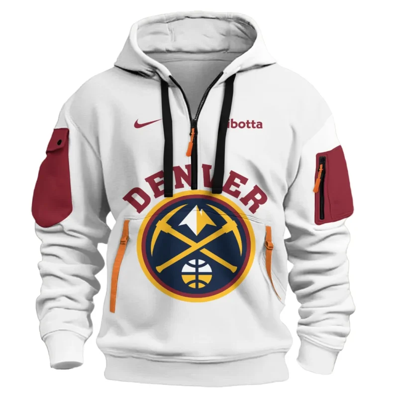 Basketball Hoodie Half Zipper NBA 2025 For Fan Basketball HVN1030NG053025HODZ - Image 2