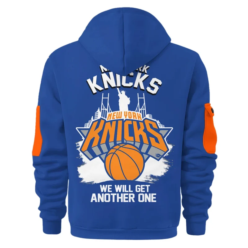Basketball Hoodie Half Zipper NBA 2025 For Fan Basketball HVN1031NYK053025HODZ - Image 3