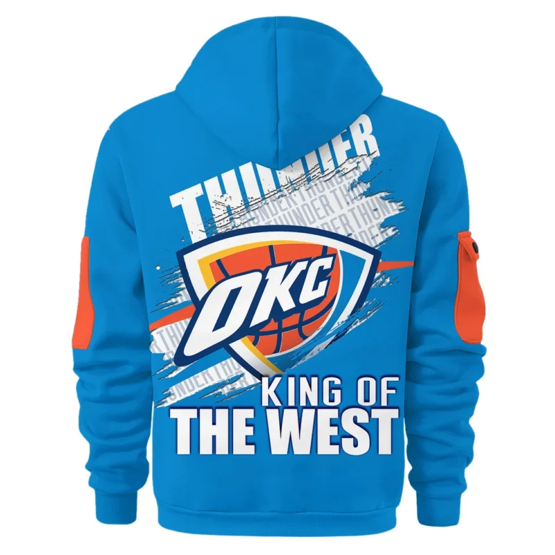 Basketball Hoodie Half Zipper NBA 2025 For Fan Basketball HVN1032WEST053025HODZ - Image 3