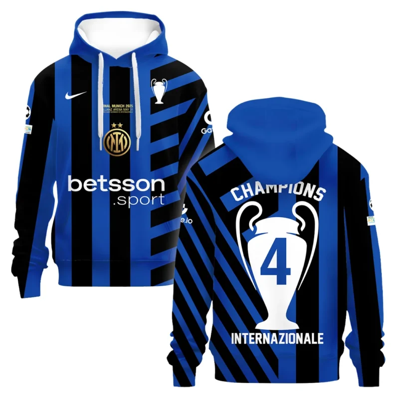 Football Hoodie UEFA Champion League 2025 For Fan Football HVN1033INM053125HOD