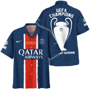 Football Star Hawaiian UEFA Champion League 2025 For Sport Fans HVN1033PSG053125HAW